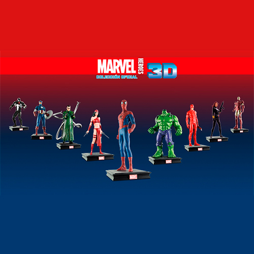 Marvel Héroes 3d